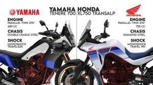 2023 HONDA XL 750 TRANSALP VS YAMAHA TENERE 700 | HONDA XL 750 TRANSALP IS MUCH SUPERIOR ?