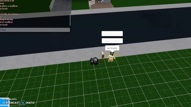 How to set down a Mailbox or Trash Can:Welcome to Bloxburg смотреть онлайн