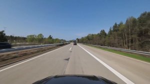 Autobahn (A7), Germany: Hannover - Hamburg / Dorfmark - Soltau - Lüneburger Heide Ost - 4K UHD Vide