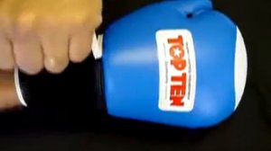 TOP TEN Boxing Gloves Competition AIBA (Blue)