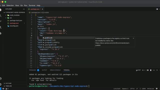 Fullstack Crash Course - TypeScript, Nodejs, MongoDB & Express