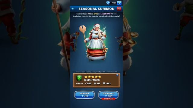 Empires & Puzzles - Christmas Summons x40