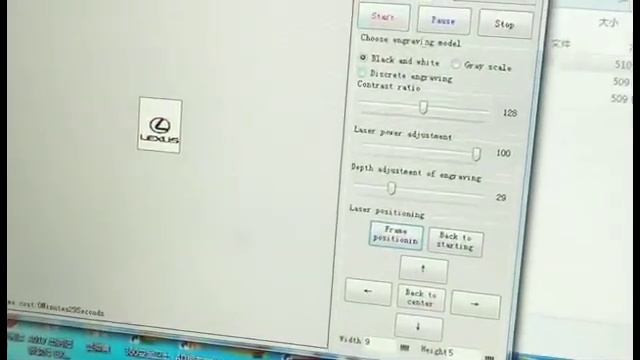 Гравировка на фанере - мини лазерный гравер 0808 смотреть онлайн