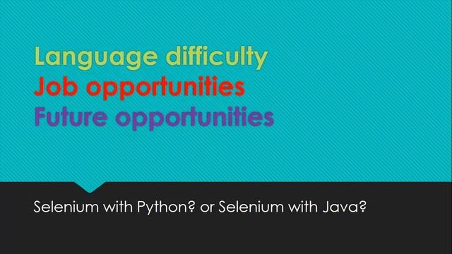 Selenium with Python or Selenium with Java? which is better ?#seleniumwithpython  #seleniumwithjava