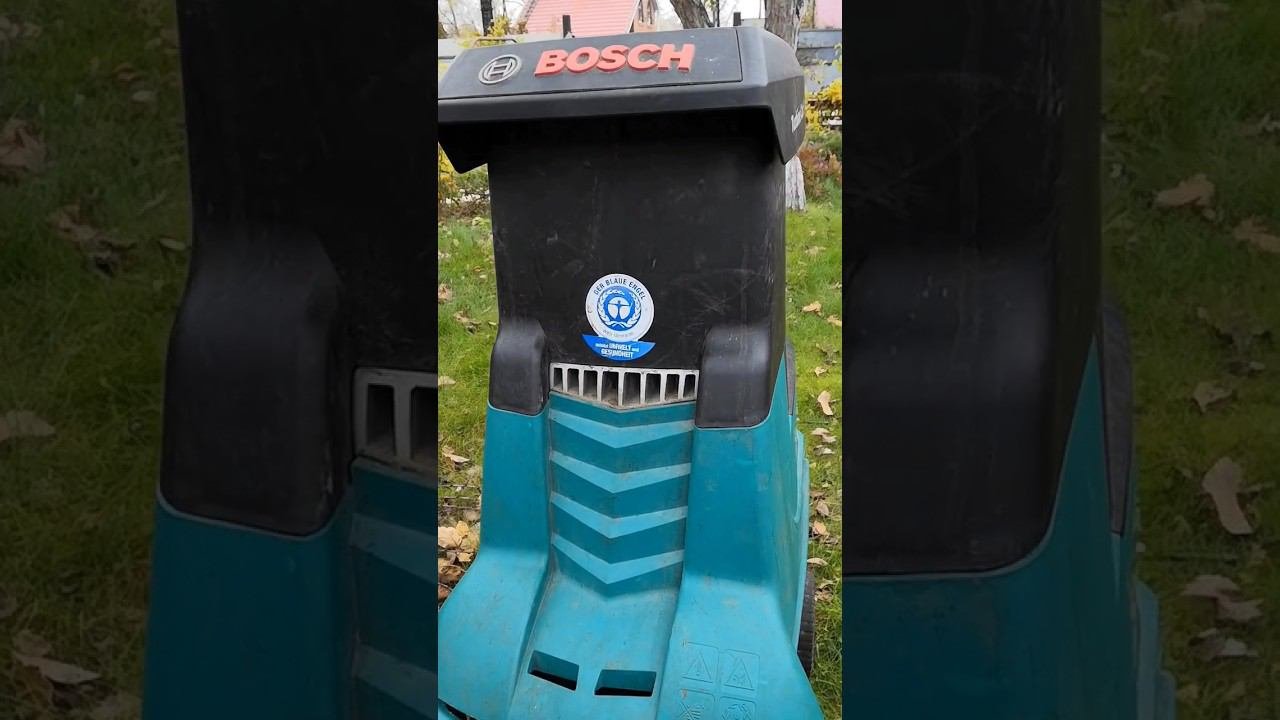 Лучший шредер (дробилка) для дачи. #шорт #сад #мульча #дробилка