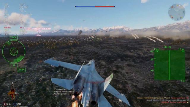 КАК ТАМ СУ-27? | ОБЗОР АКТУАЛЬНОЙ ФЛАЙТ МОДЕЛИ | War Thunder смотреть онлайн