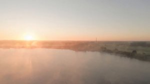 Релакс, Природа. Утро. Туман. Озеро. Красивая музыка.