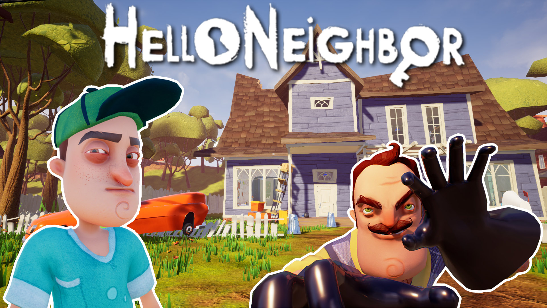 Играю в Привет Сосед с Другом| Hello Neighbor Let's Play #2