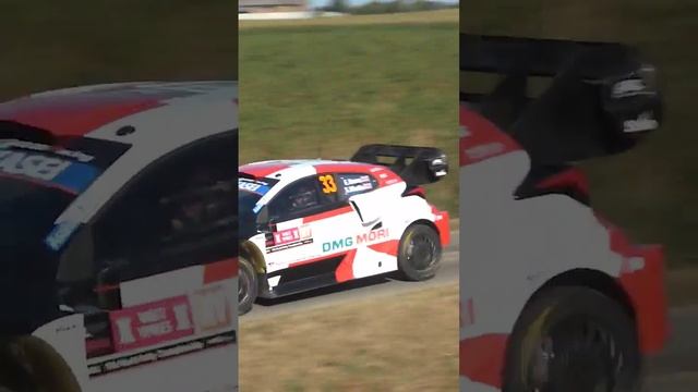 Flat out in a Toyota GR Yaris WRC ?