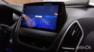 Установка магнитолы Teyes на hyundai ix35