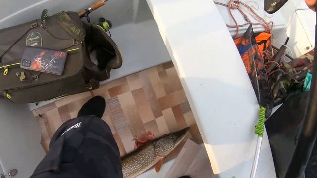 Первая рыбалка на троллинг.Герман АГРЕССОР! смотреть онлайн