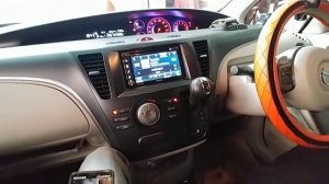 Audio Mazda Biante before upgraded