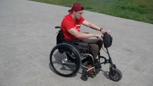 Электроприставка для инвалидной коляски смотреть онлайн