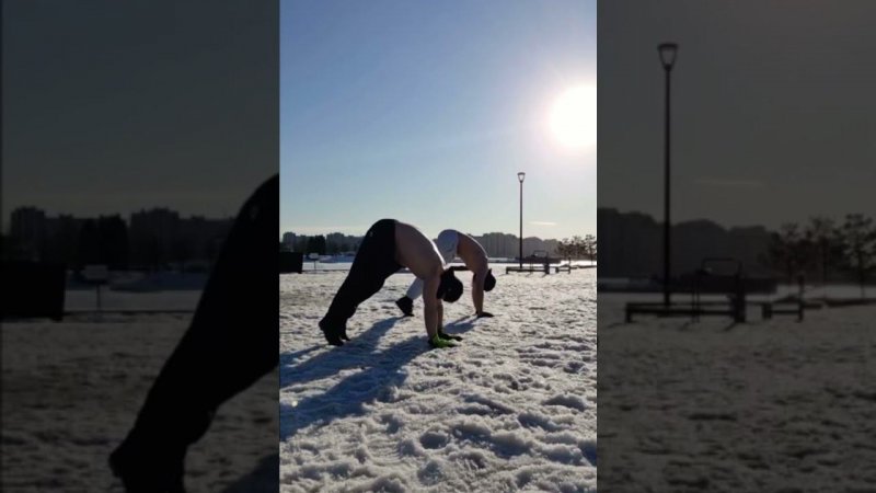 Пайк-отжимания! PIKE Push-ups! #тренировка #sports