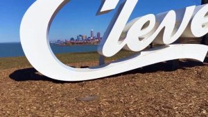 Cleveland Sign at Edgewater Park Cleveland, Ohio