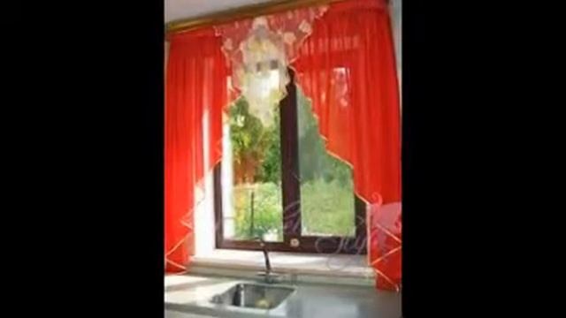 Шторы для нашей красной кухни смотреть онлайн