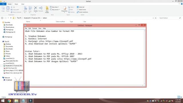 HOW TO CONVERT DOCUMENT TO PDF USING ILOVEPDF OR doPDF смотреть онлайн