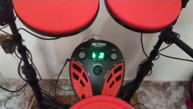 Configurando os pads da BATERIA ELETRÔNICA ORANGE C. IBANEZ смотреть онлайн