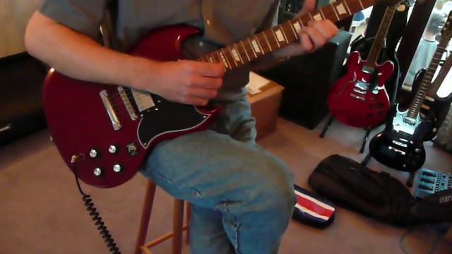 EPIPHONE CHERRY SG G400 TEST смотреть онлайн