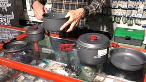 Набор посуды Tramp из анодированного алюминия на 4-5 персон