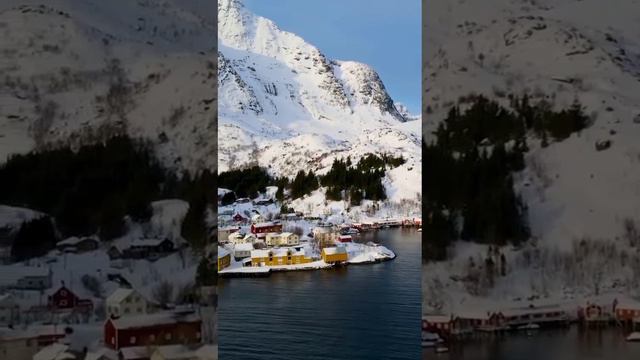 💦Nusfjord is often described as one of the oldest and best-preserved fishing villages in Norway