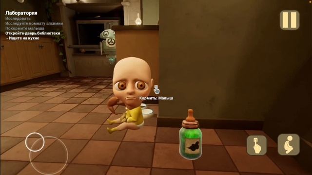 ЧТО ОН ДЕЛАЕТ !? САМЫЙ СМЕШНОЙ ЧЕЛОВЕК В МИРЕ ! Игра The Baby In Yellow смотреть онлайн