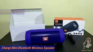 Charge Mini Bluetooth Speaker - UNBOXING