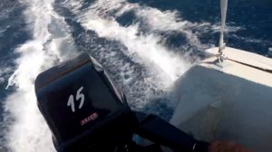 Selva Naxos 15 hp 2 stroke on a quicksilver 3.10