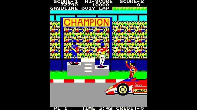 Pit & Run - F-1 Race [Arcade] (1984) Taito Corporation