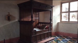 Древний Бауский замок / Внутри замка / Латвия Прибалтика / Baltic castle / Latvija Bauskas pils 4k