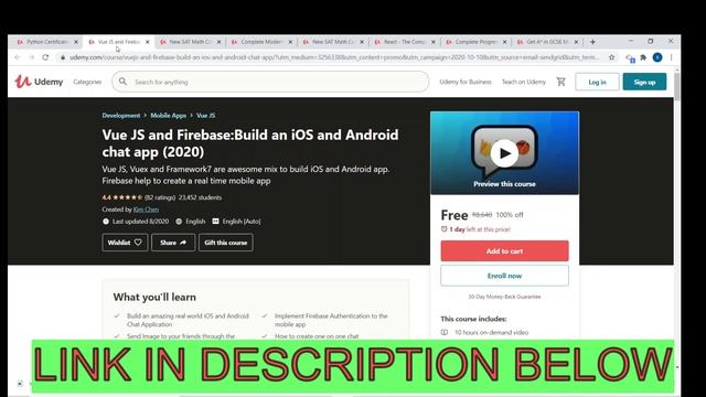 UDEMY FREE COURSES|Free Certification Courses|Python certification|LIMITEDTIME OFFER|Enroll for FRE
