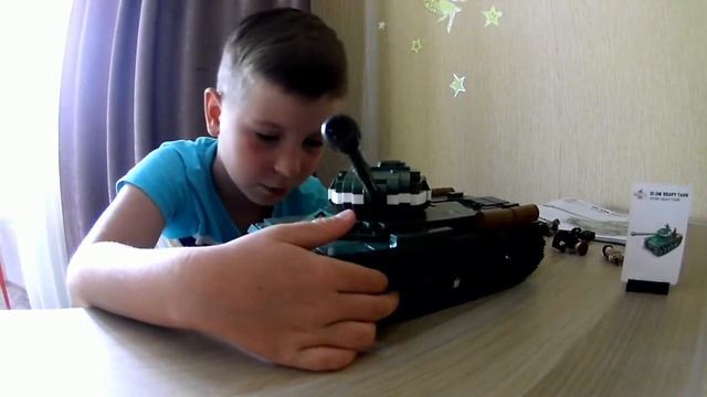 Обзор Советского танка ИС-2 из деталей LEGO, образца 1944 года! смотреть онлайн