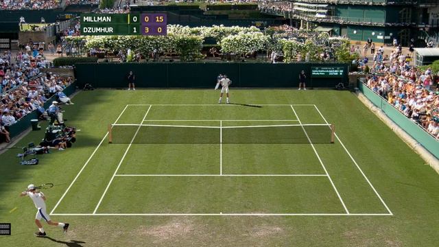 John Millman vs.Damir Dzumhur (WIMBLEDON 2020.)1.ROUND