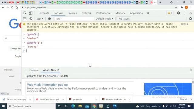 |Javascript Class 3 |What are Javascript Data Types | Primitive ,structural and special
