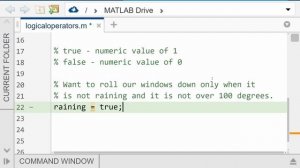 Logical Operators in MATLAB® an Educational Bytes Short