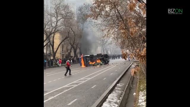 Ситуация в Алматы на улице Абылай хана два часа назад. смотреть онлайн