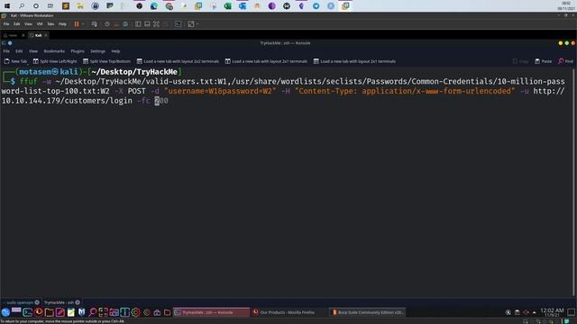 SQL Injection Using Burp Suite Repeater | TryHackMe JR Penetration Tester смотреть онлайн