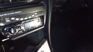 Nissan Laurel 35 кузов. Замена автомагнитолы.