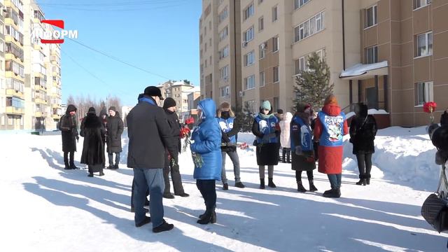 Пыть-Ях присоединился к акции «Защитим память героев» смотреть онлайн