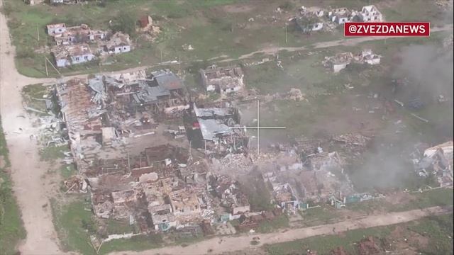 кадры освобождения от ВСУ населенного пункта Благодатное