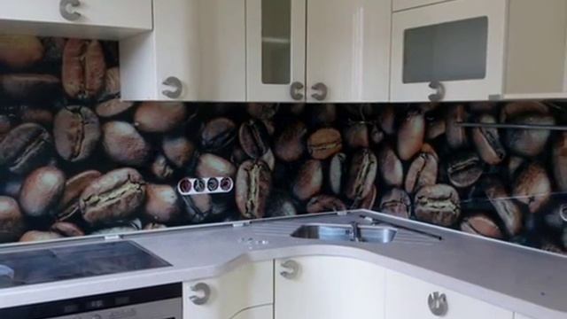 Кухонный фартук (стекло) смотреть онлайн