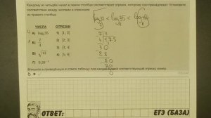 ? Каждому из четырёх чисел в левом столбце ... | ЕГЭ БАЗА 2018 | ЗАДАНИЕ 17 | ШКОЛА ПИФАГОРА