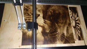 Выжигание на ЧПУ пирографе