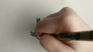 How to draw Christmas Zentangle - JOY