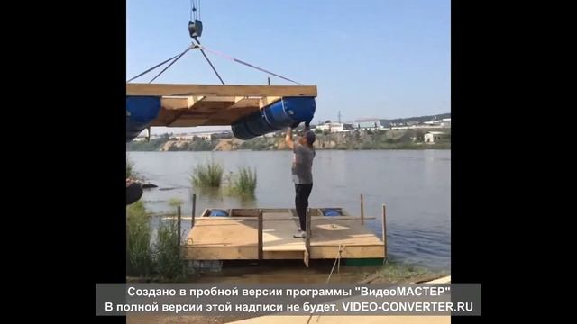 спуск на воду плота! №1 смотреть онлайн