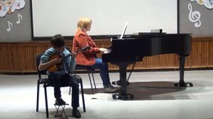 Долгов Кирилл, 2 класс. С.Федоров Детская сюита N 1, 1 часть "Часы с кукушкой".