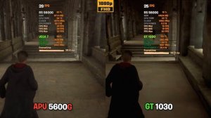 ✅ Ryzen 5 5600G ( VEGA 7 OC ) vs GT 1030 ( OC ) ✅ TEST in 15 GAMES ✅ 2023