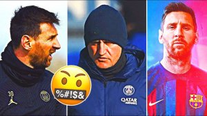 MADNESS! MESSI ABUSED GALTIER AND RUN AWAY FROM PSG TRAINING! LEO DEMANDS TRANSFER TO BARCELONA?!