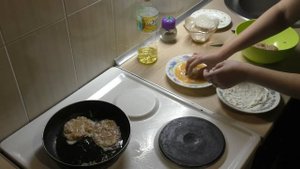 Ленивые отбивные из фарша