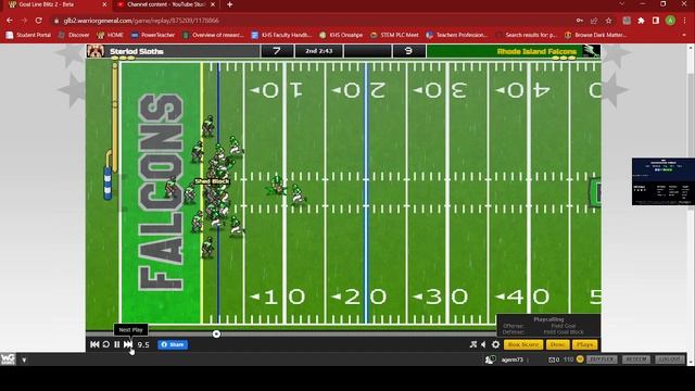 Goal Line Blitz 2 A fun and challenging American Football Simulation смотреть онлайн